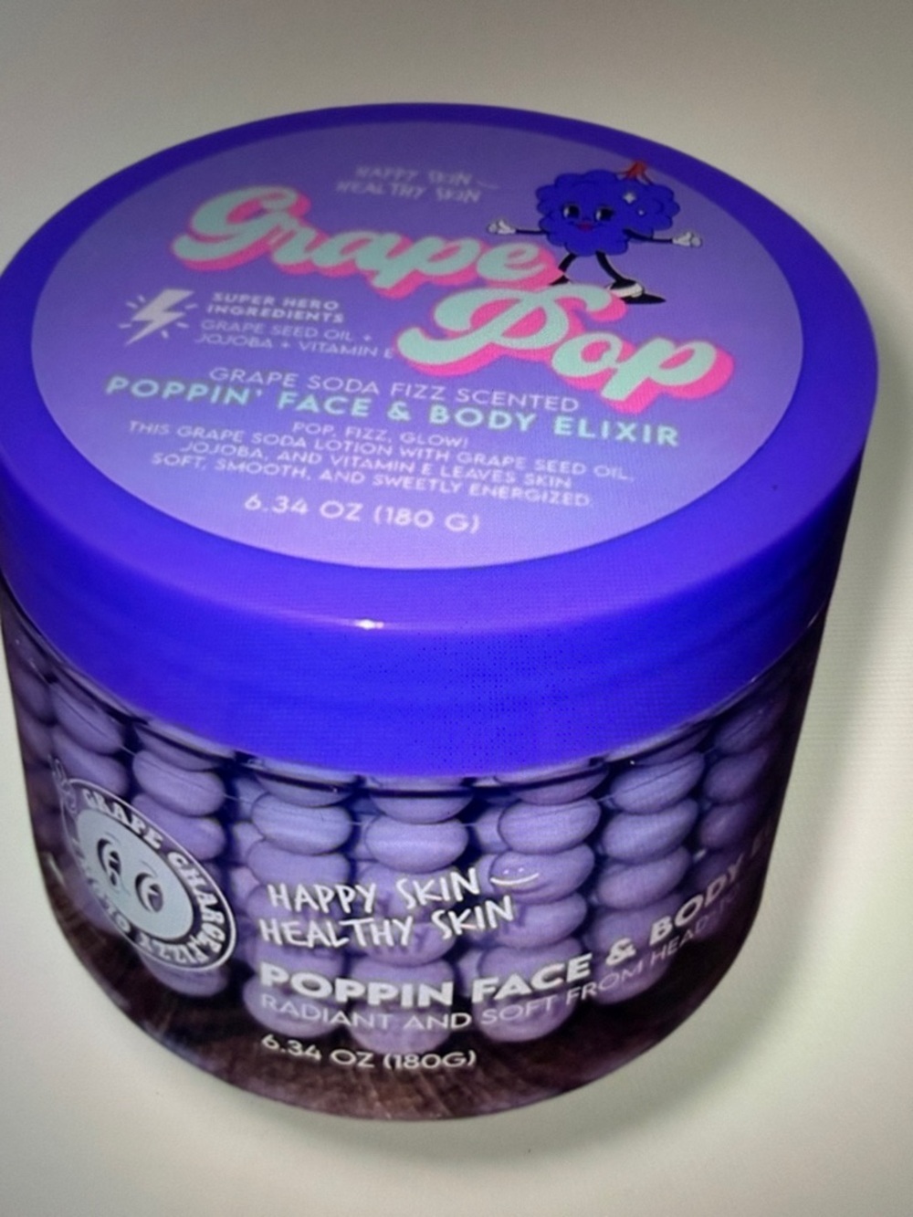 Grape Pop Poppin' Face & Body Elixir - Purple